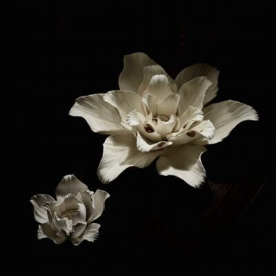 「Scintilla」mini Porcelain Flower Diffuser - The Dream Series -  Santimento